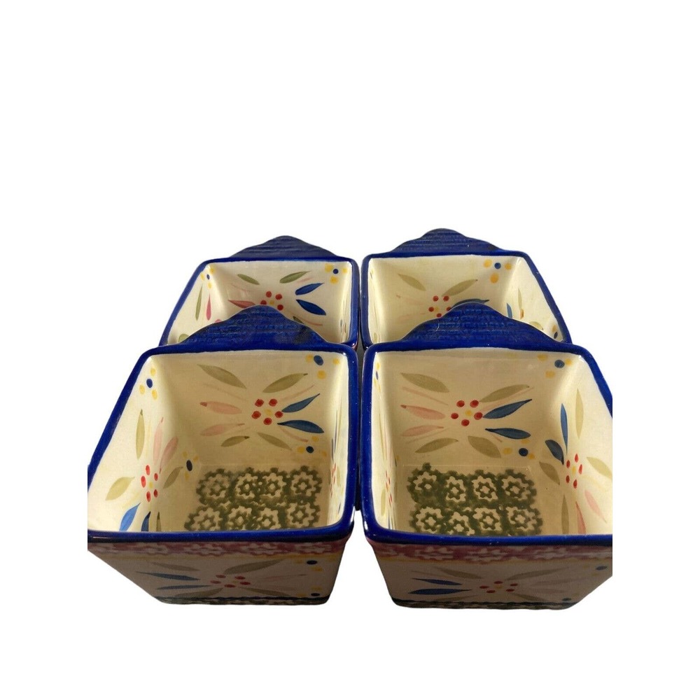 Temptations Presentable Ovenware by Tara Old World Blue Baking Dishes Set of 4‎